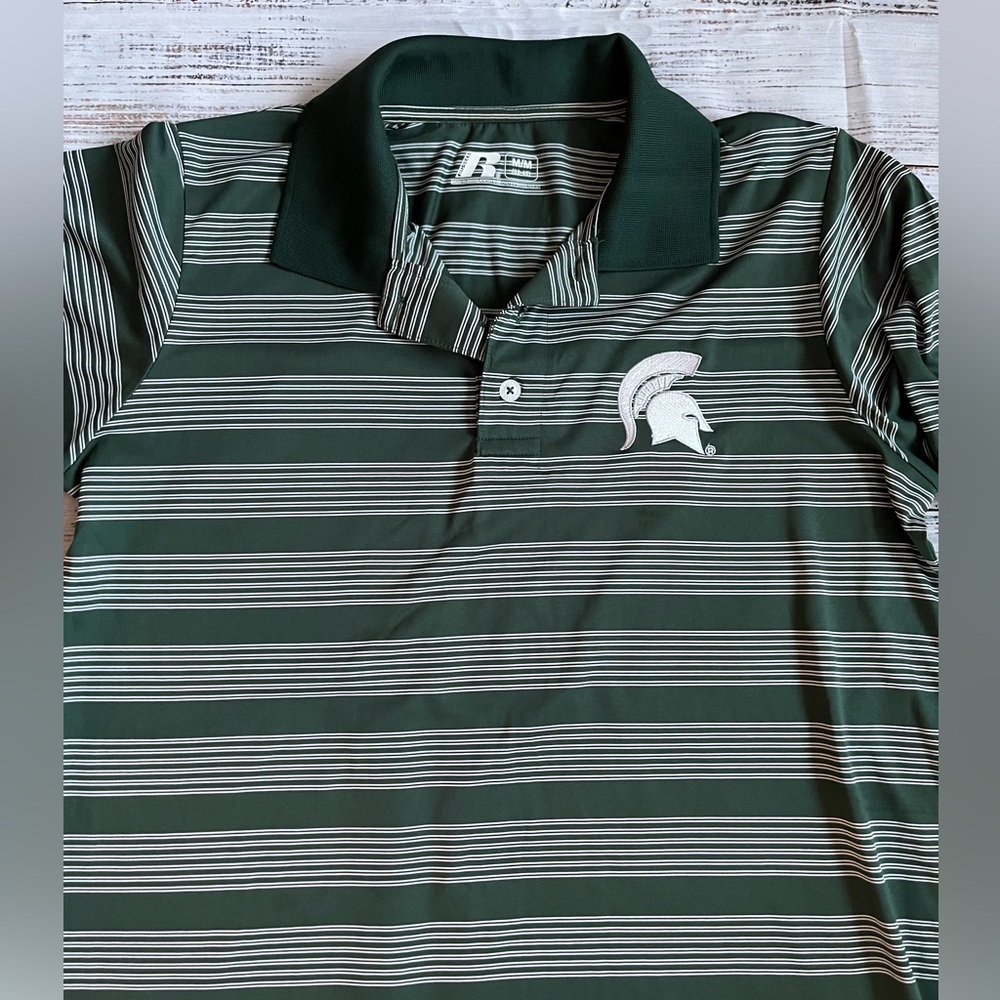 Russell Athletic Michigan State Spartans polo men’s M